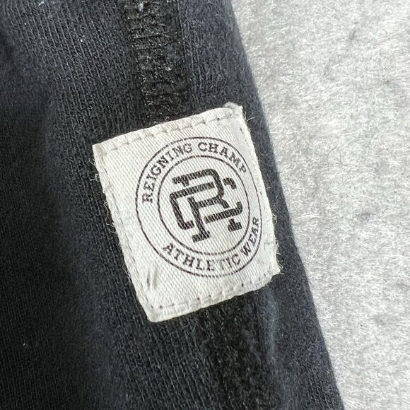 Reigning Champ Midweight Terry Standard Sweatpants Joggers XXL Black (FLAWED) - Picture 7 of 14